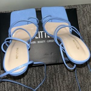 Blue PLT heels | women’s size 5